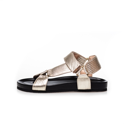 Copenhagen Shoes Carrie Sandaler Gold-Shop Online Hos Blossom