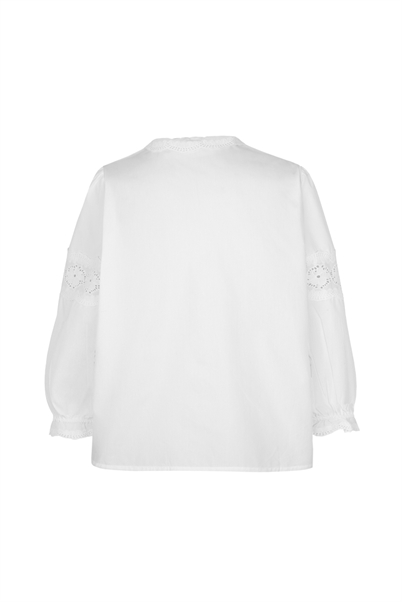 Lollys Laundry PaviaLL Skjorte LS White-Shop Online Hos Blossom