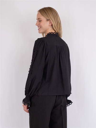 Neo Noir Sassie Skjorte Black-Shop Online Hos Blossom