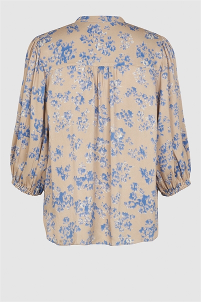 Second Female Riss Skjorte Ultramarine - Shop Online Hos Blossom